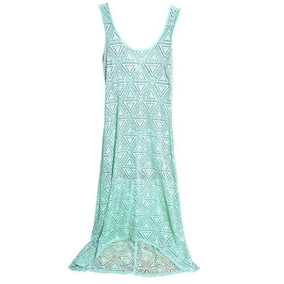 XHILARATION Full Length Beach Bathing Suit Cover Up Maxi Dress, Size M - Picture 1 of 5